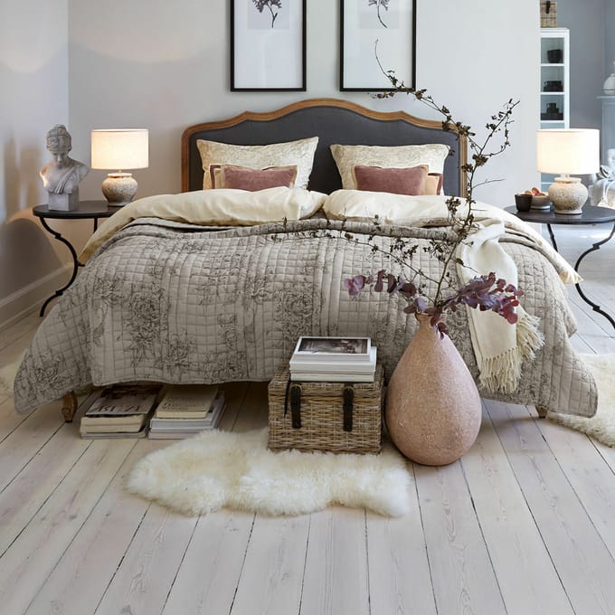 LOBERON Quilt Orrenwyn beige/zwart