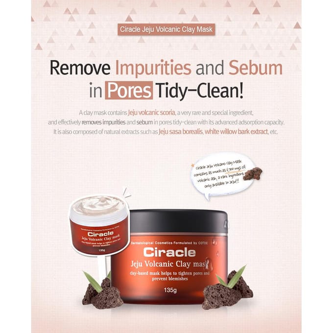 Ciracle - Jeju Volcanic Clay Mask - 135g