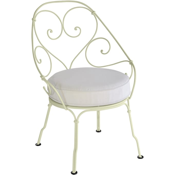 Fermob - 1900 Fauteuil Cabriolet - 65 lindegroen - grijswit