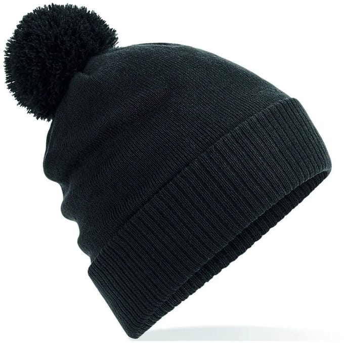 Muts met een binnenste pompon van polarstof Beechfield
