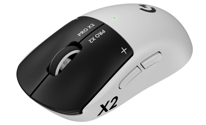 Logitech G PRO X2 SUPERSTRIKE - Gaming Muis - Rechtshandig - RF Wireless + USB Type-C - Optisch - 44000 DPI