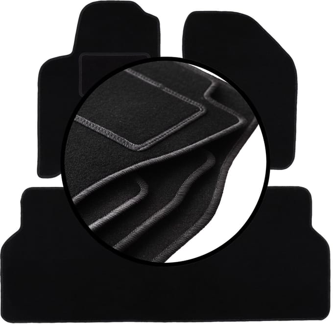Complete set veloursmatten voor: Renault Scenic I minivan (1996-2003)