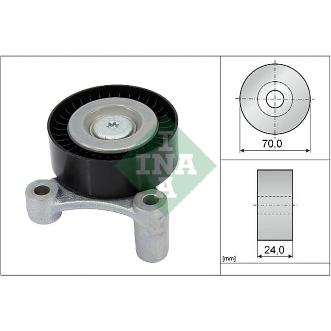 Schaeffler Ina Rondsel/geleiderpoelie, V-riem INA 532 1002 10