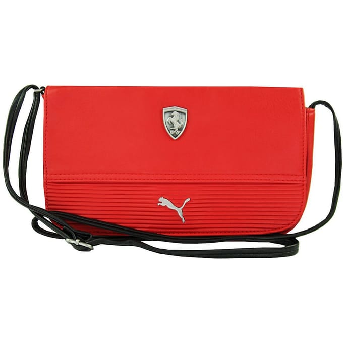 Puma Scuderia Ferrari Verstelbare Riemen Rood Dames Tas