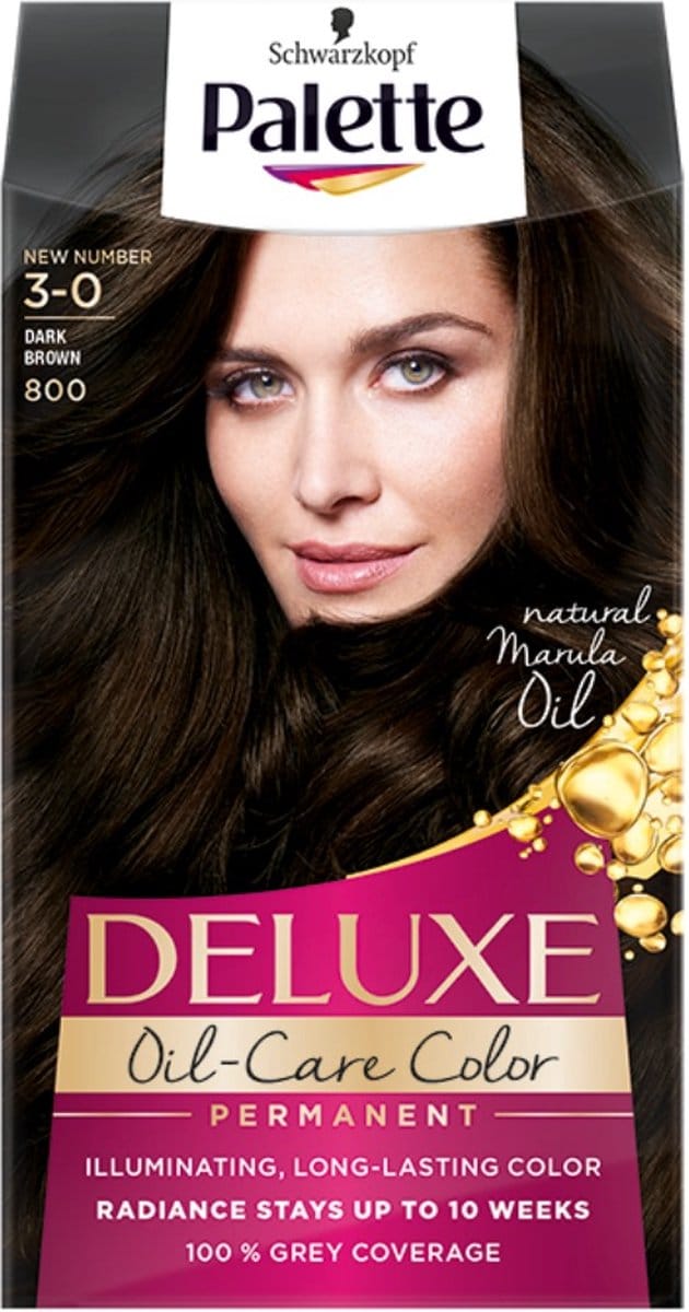 Schwarzkopf Poly Palette - Haarverf - 800 - Donkerbruin - 115ml