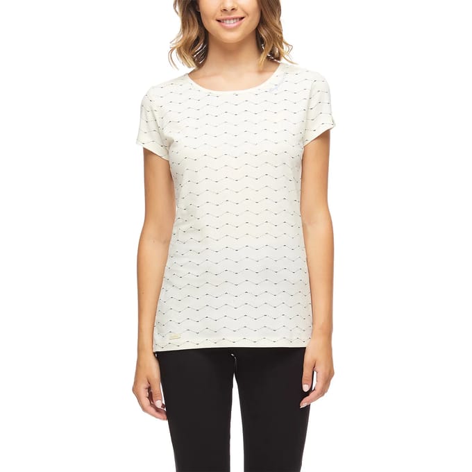 T-shirt dames Ragwear Mint Zig Zag