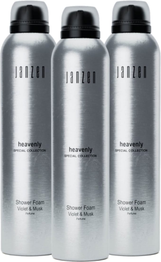 JANZEN Shower Foam Heavenly 3-pack