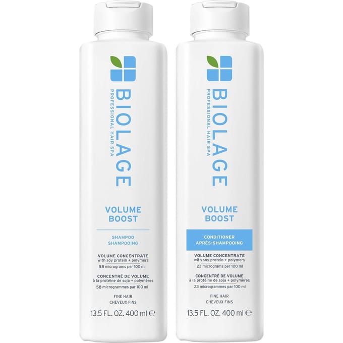 Biolage Volume Boost Shampoo 400ml and Conditioner 400ml Duo