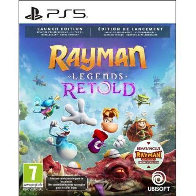 Sony PlayStation 5 PS5 Rayman Legends Retold - Launch Ed. Games