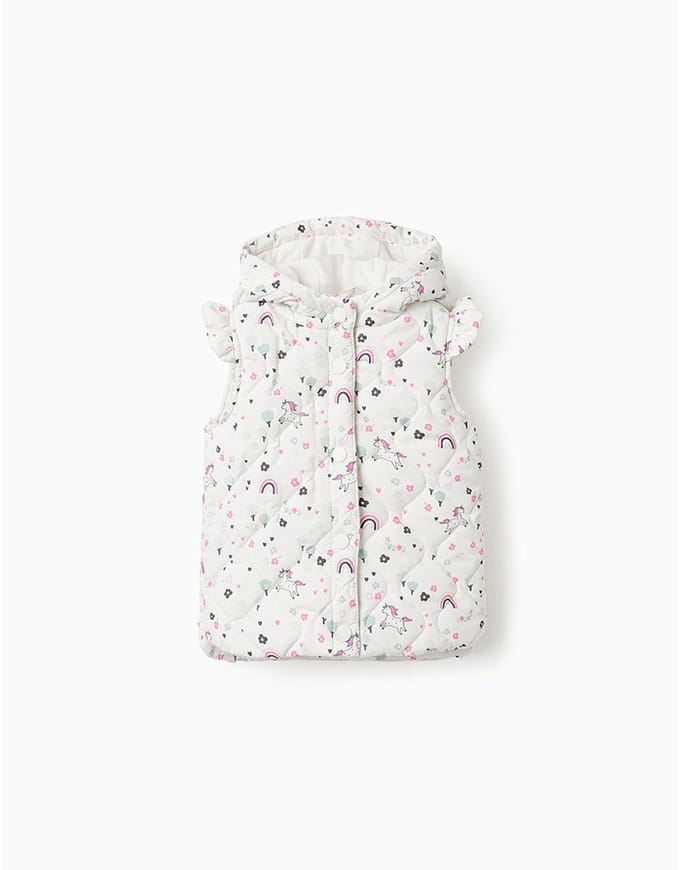 Zippy Zbgap0104 Vest Wit 9-12 Months Meisje