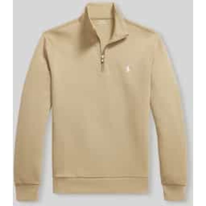 Sweaters Polo Ralph Lauren SWEAT QUARTER ZIP EN DOUBLE KNIT TECH