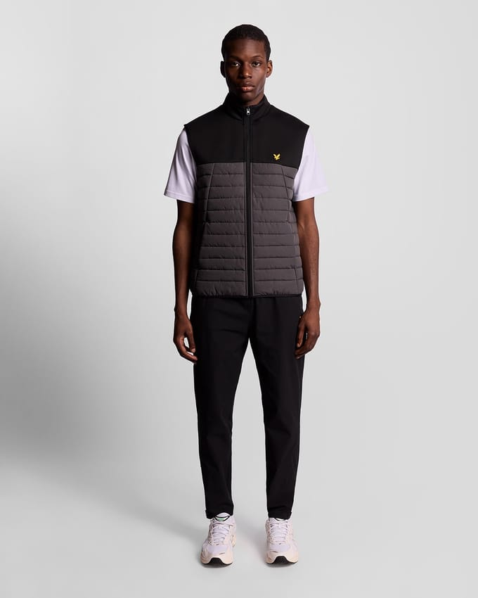 Fitness bodywarmer van fleece Lyle & Scott