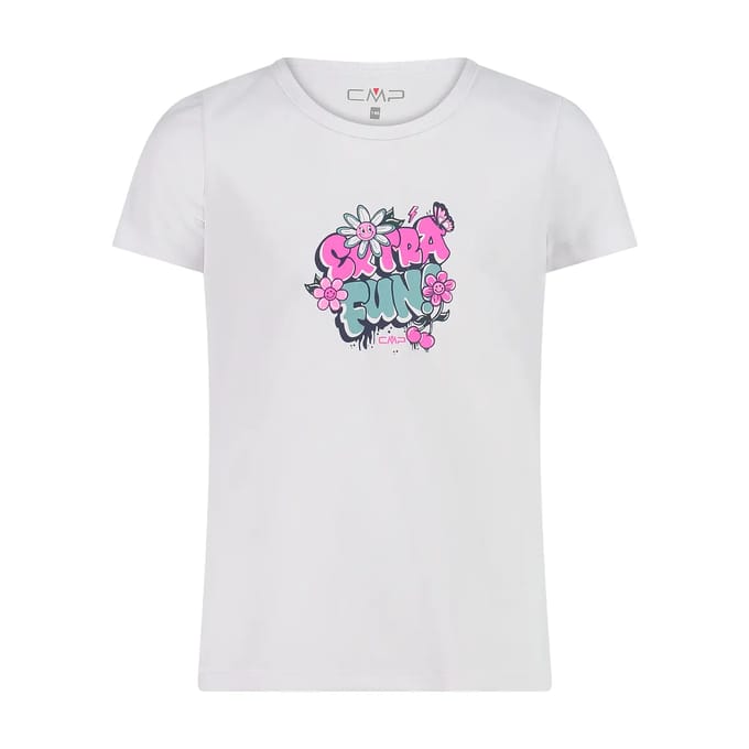 T-shirt techniek bedrukt meisje CMP