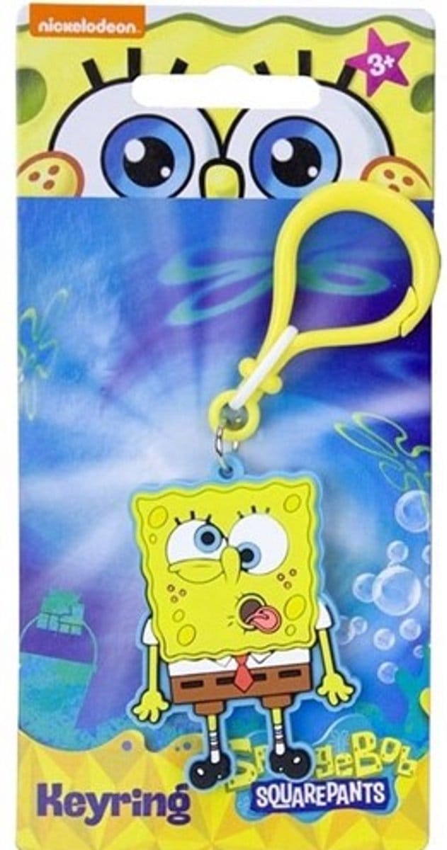 SpongeBob Sleutelhanger – Tashanger / Rugzakhanger – Cartoon Sleutelaccessoire - Sponge Bob