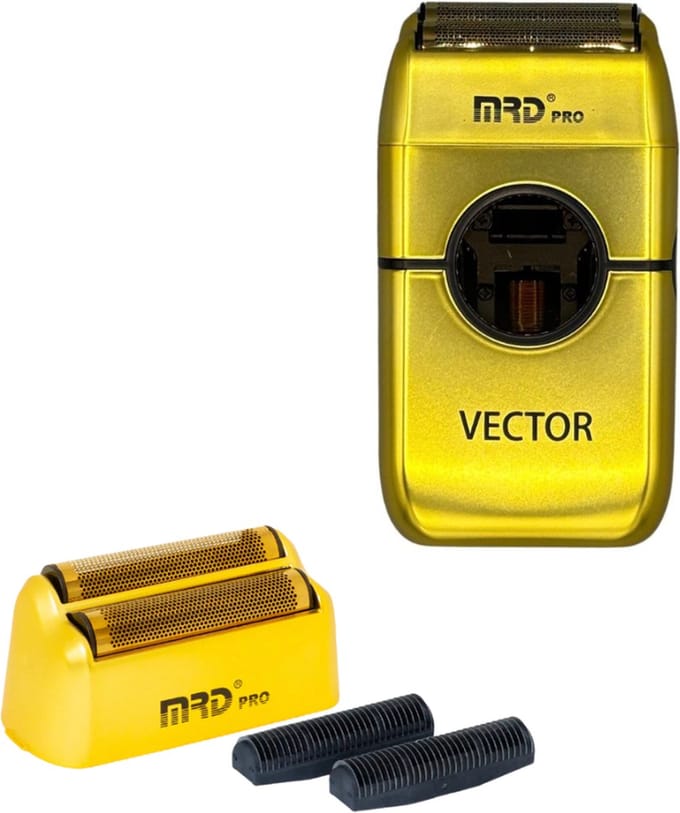 MRD® Pro Vector Professional Shaver Scheerapparaat Voor Kappers - Shaver - Kapper Scheerapparaat - Scheerapparaat Mannen - Scheerapparaat Vrouw - Zakformaat - Scheren - Scheerapparaat Hoofd
