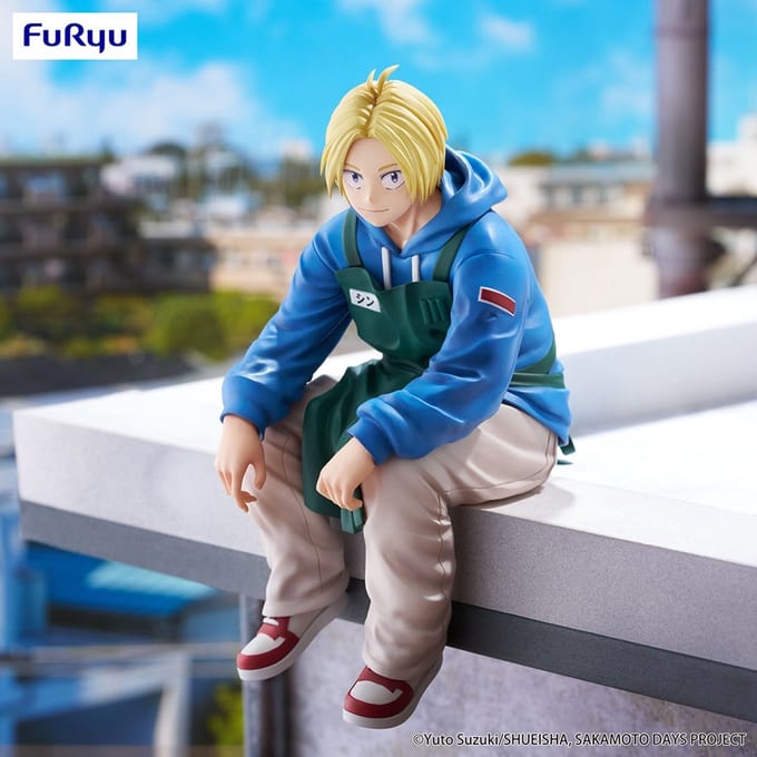 Furyu Sakamoto Days Noodle Stopper PVC Statue Shin Asakura 15 cm Beeld