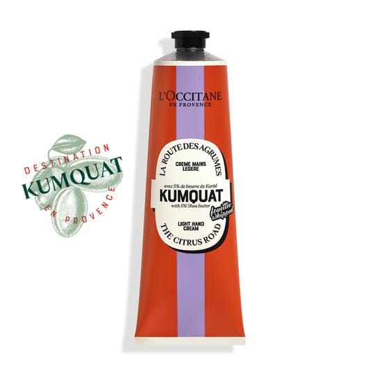 L'OCCITANE  kumquat Light Hand Cream 150ml white