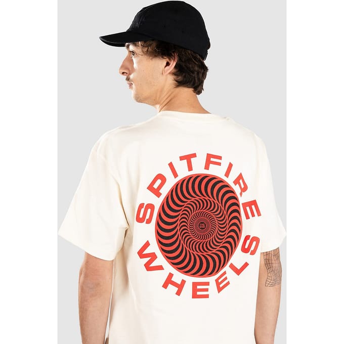 Spitfire Classic '87 Swirl Fill T-Shirt wit