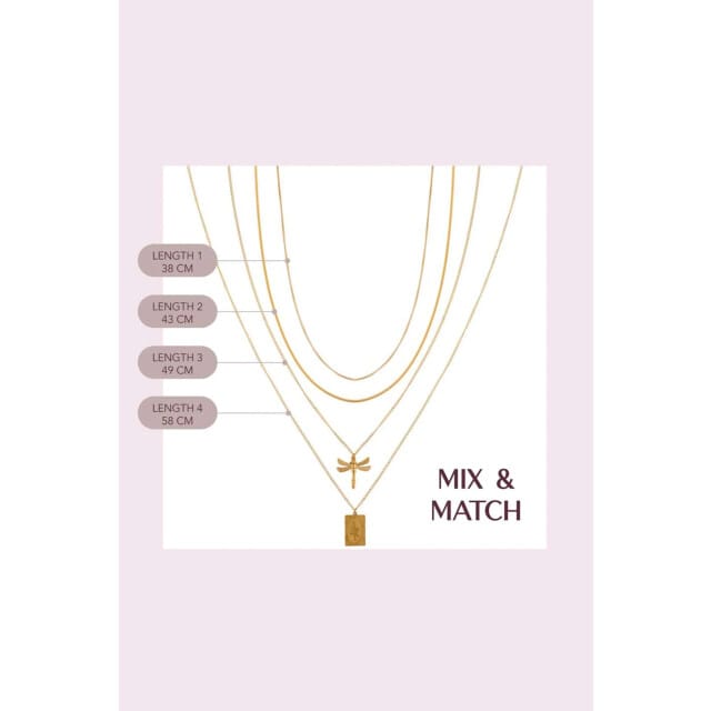 Label Kiki K.ex.027.1 sisi necklace gold