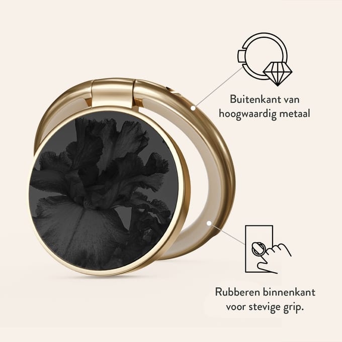 Burga Ringholder Gold - Telefoonring - Nocturnal