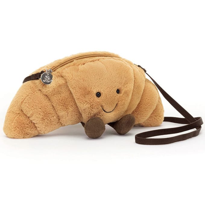 Jellycat schoudertasje Amuseable Croissant