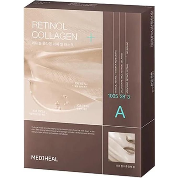 [MEDIHEAL] Derma Seal Lifting Mask Retinol Collageen 28g*10EA beige