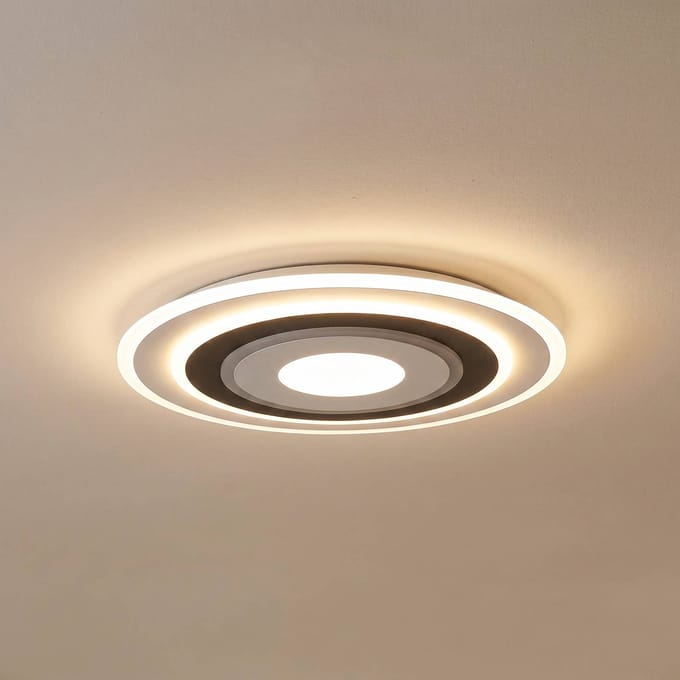Lindby LED plafondlamp Rebeka, rond, Ø 70 cm, CCT, dimbaar
