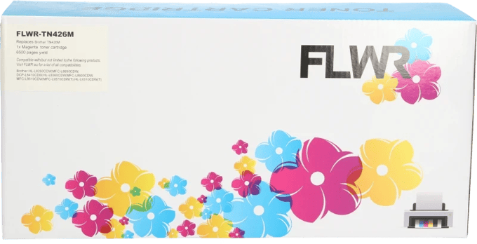 FLWR - Toner / TN-426 / Magenta - Geschikt voor Brother