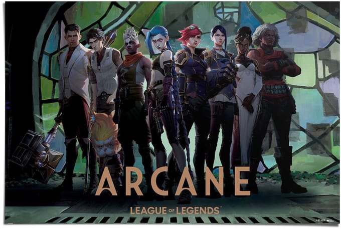 Poster Arcane - 61 x 91,5 - Papier - REINDERS