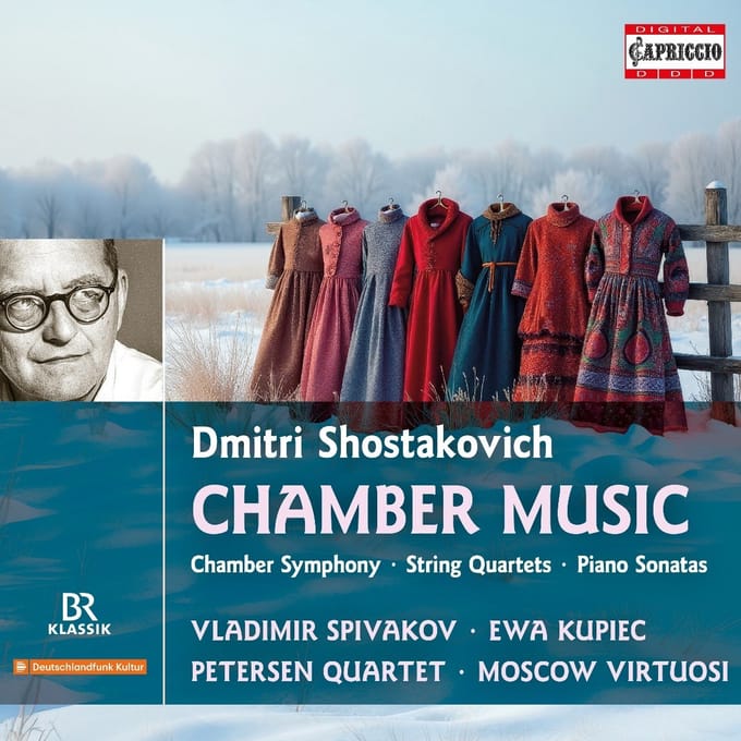Petersen Quartet, Moscow Virtuosi, Vladimir Spivakov - Shostakovich: Chamber Music (4 CD)