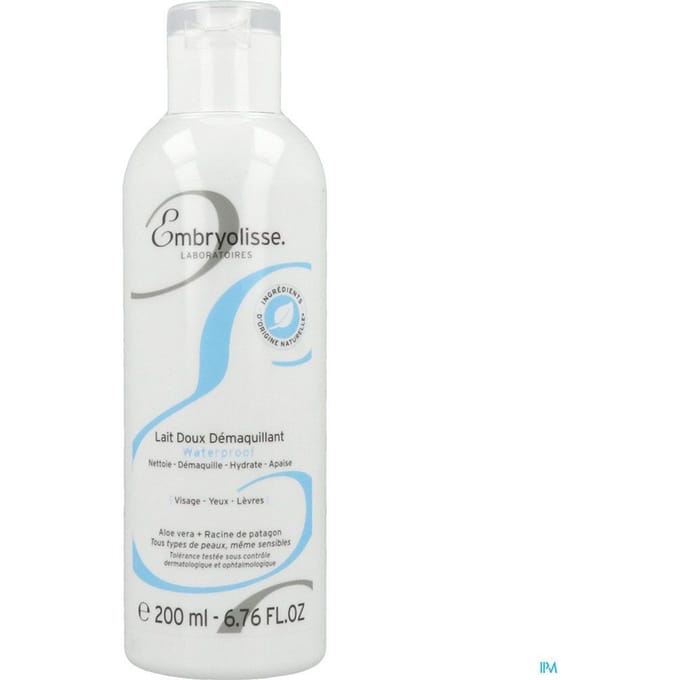 Embryolisse Gentle Waterproof Milky Make Up Remover 200 ml