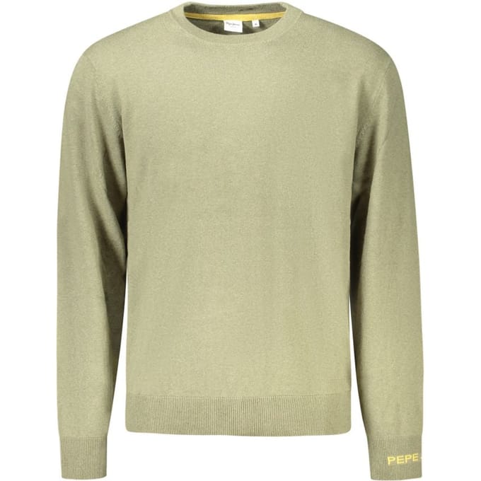 Pepe Jeans Groene Katoenen Heren Sweater