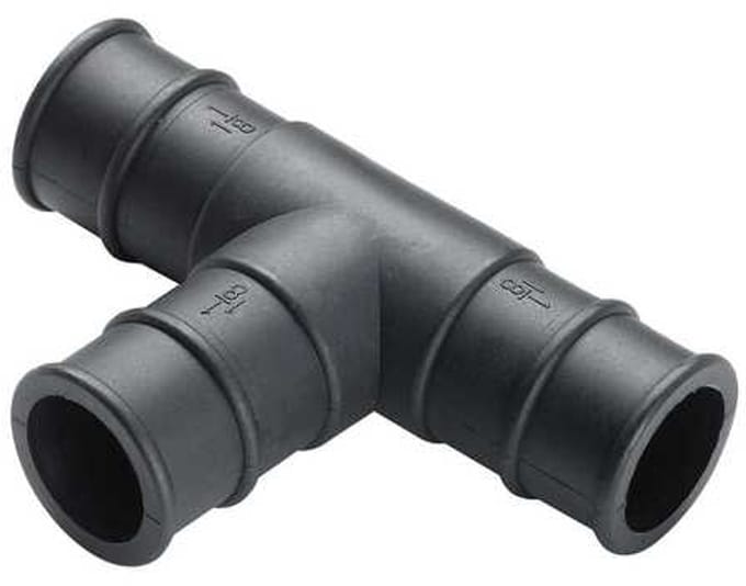 Vetus T-stuk Goud 19 mm