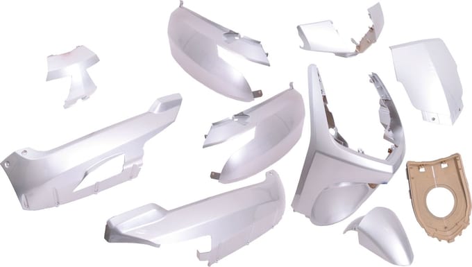 EDGE Kappenset zilver grijs Metallic Peugeot Vivacity new na 2008