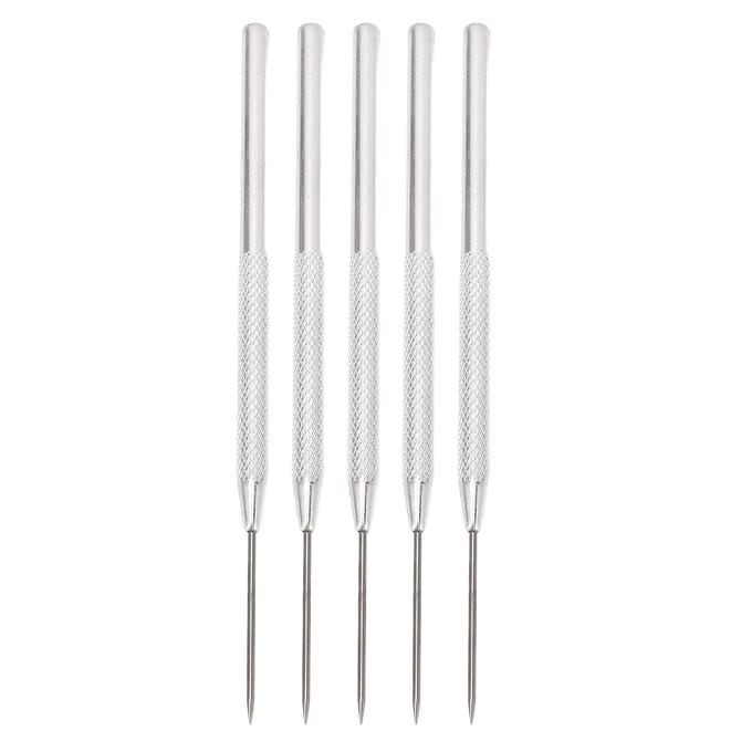 5 stuks Nail Art Pen Tool Nagel Dotting Pen Professionele Nagel Embossing Pen voor Beginners en white