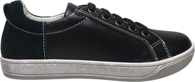 Naturino - Caleb - Mt 32 - lederen effen veterschoenen - zwart