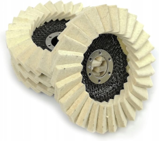 Lamellen Polijstschijf 125mm (10st)