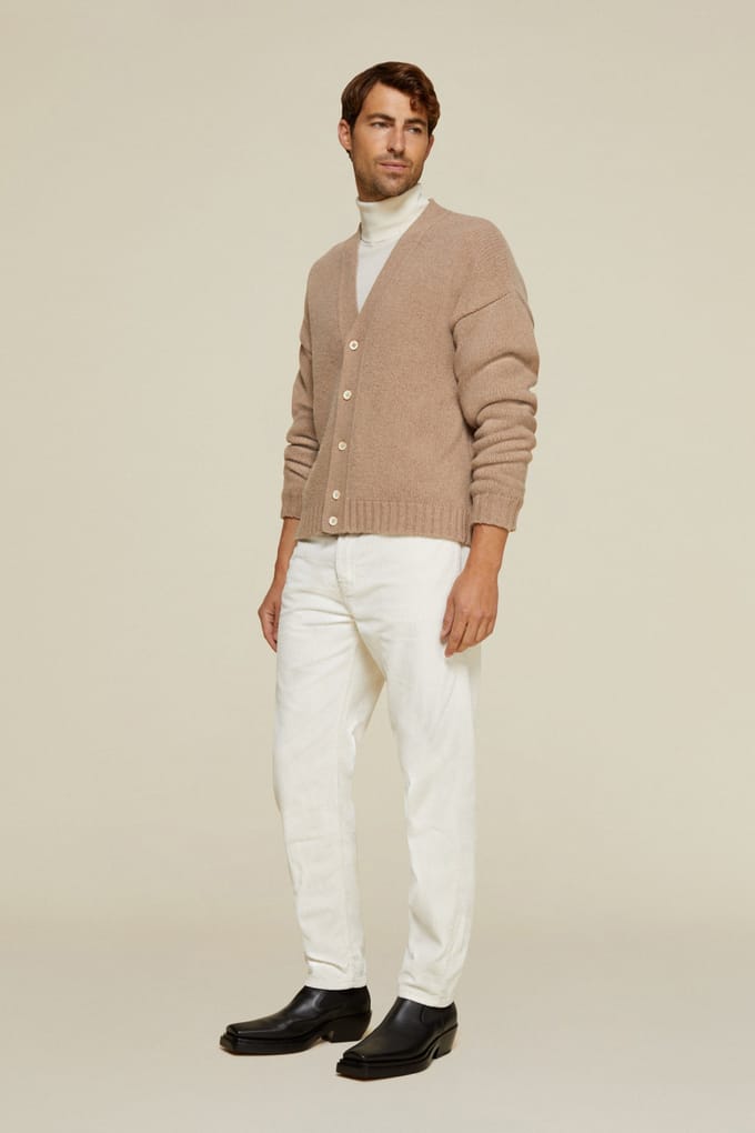 Lois Sinatra Beige Taglia: M | Cardigan Outlet | Uomo | Marrone