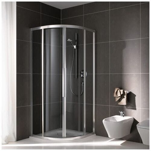 Koralle myDay quadrant shower enclosure VSF 90 x 90, radius 50 cm VB23309020AA1