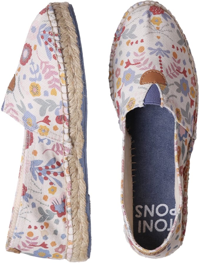 Klassieke unisex espadrille met print | BLANES-TJ