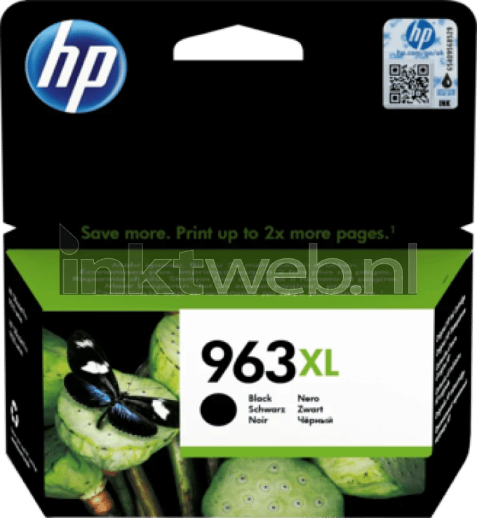 Inktcartridge hp 3ja30ae 963xl zwart