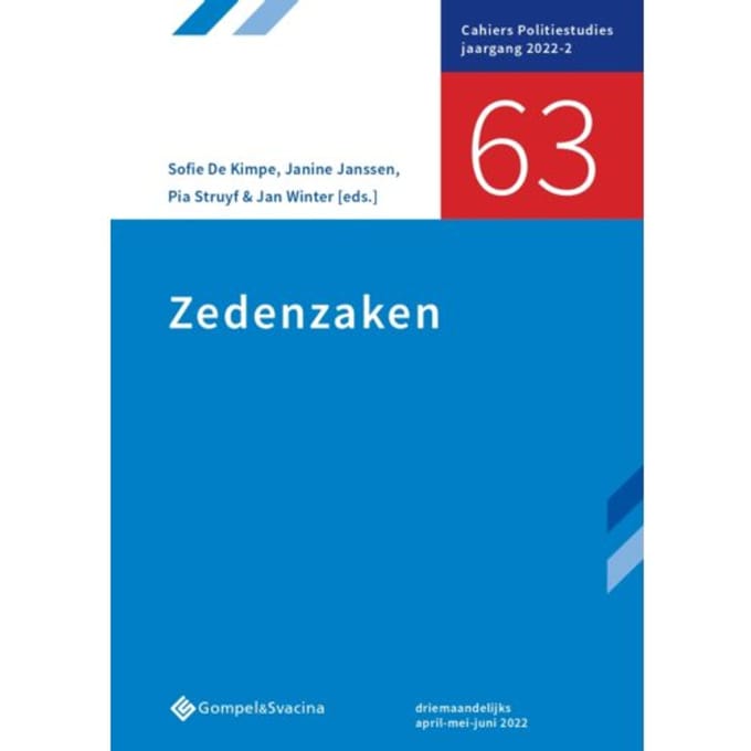 Zedenzaken - Cahiers Politiestudies