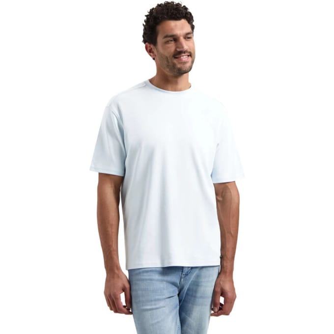 No Excess No Excess T-Shirt Crewneck Solid Heavy Interlock Sky  L
