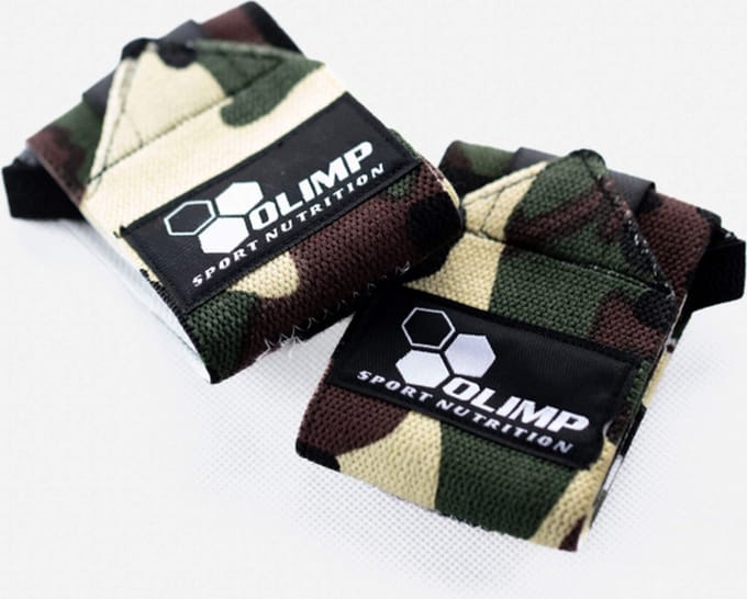 Olimp Supplements Sportswear - Hardcore Wrist Wraps - One Size - Camo