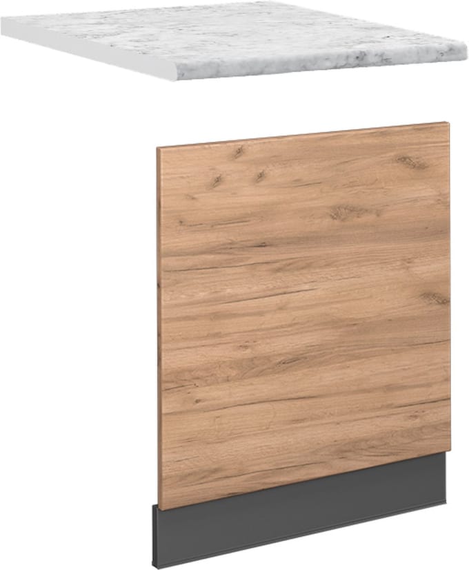 Vicco Fame-Line Frontpaneel – 60 cm, WB Marmer Krachtige eik goud