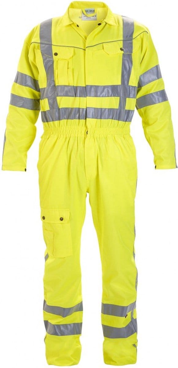 Hydrowear Antwerpen overall Coverall | Reflecterend geel | maat 52