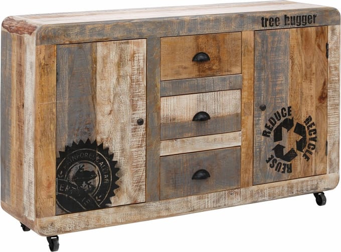 Bully-Dressoir - 2-Deurs 3-Laden - Mix