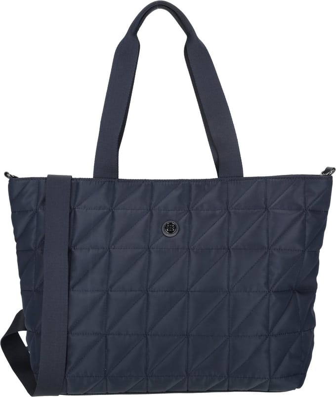Enrico Benetti Josephine Shopper - Laptoptas 17 inch - Blauw