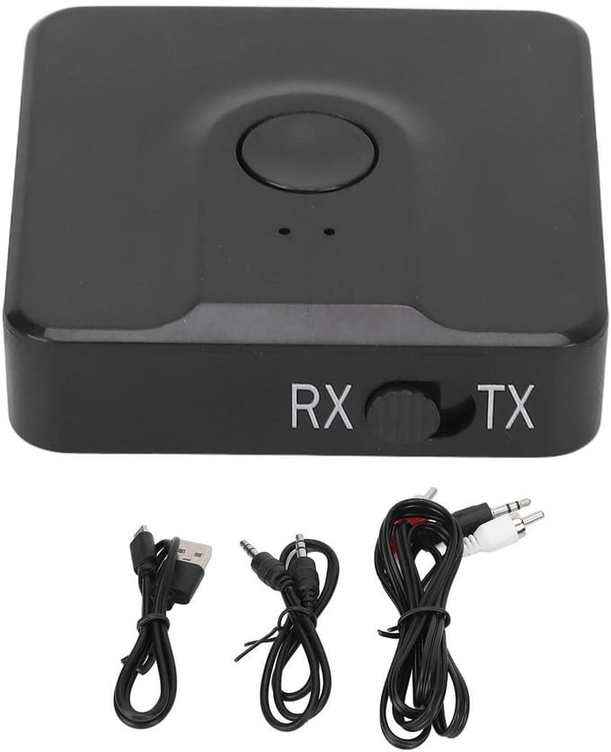 Allecto - Bluetooth-zenderontvanger - 2-in-1 Bluetooth-adapter - AptX