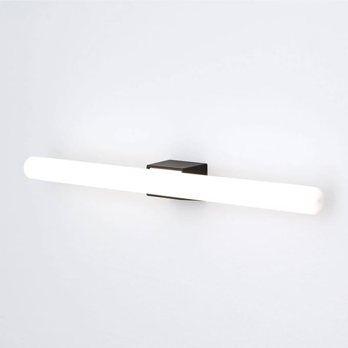 ORION LED spiegellamp Visagist, houder zwart
